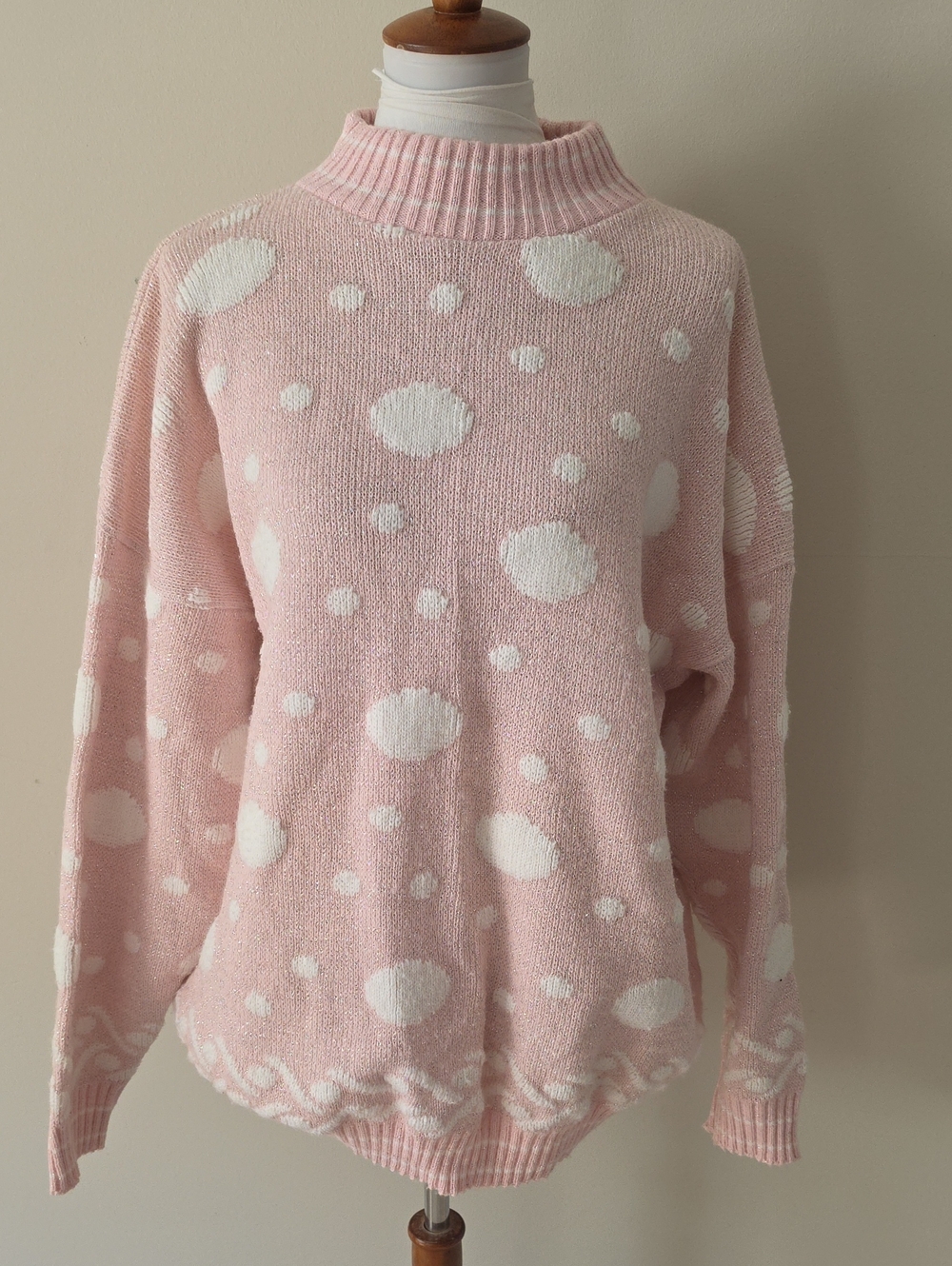 Kate Collins Polka Dot Women's Sweater
